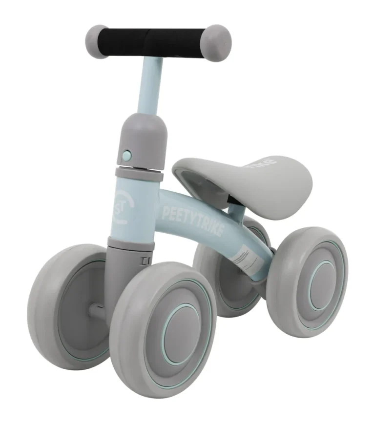 Pettytrike Balansni Bicikl Plavi 4 Kotača 1