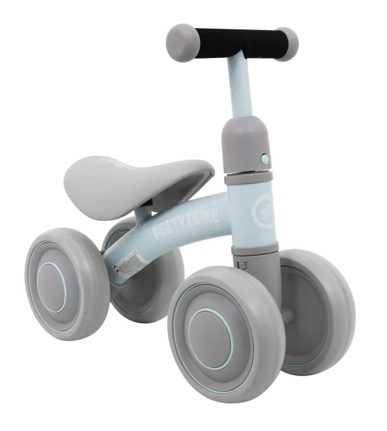 Pettytrike Balansni Bicikl Plavi 4 Kotača 2