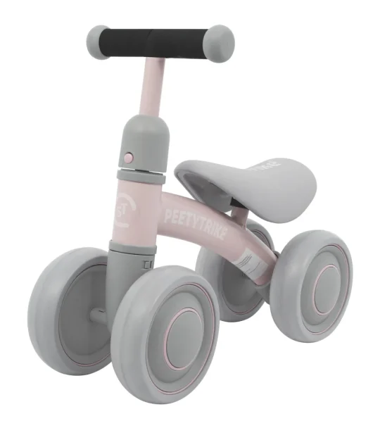Pettytrike Balansni Bicikl Ružičasti 4 Kotača 1