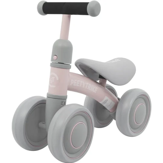 Pettytrike Balansni Bicikl Ružičasti 4 Kotača 1