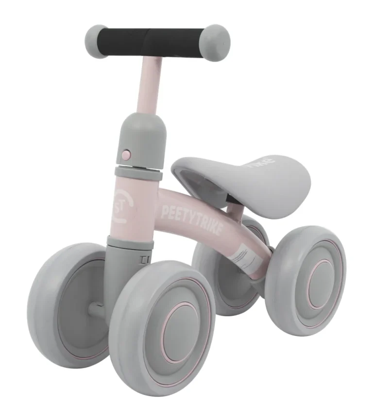 Pettytrike Balansni Bicikl Ružičasti 4 Kotača 1