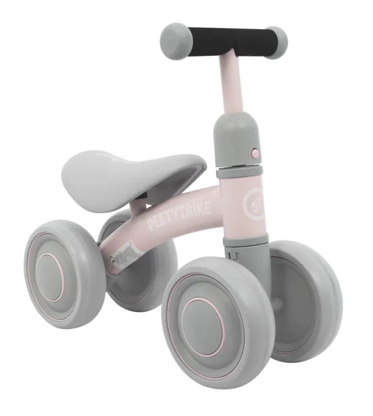 Pettytrike Balansni Bicikl Ružičasti 4 Kotača 2