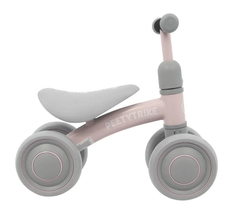 Pettytrike Balansni Bicikl Ružičasti 4 Kotača 3