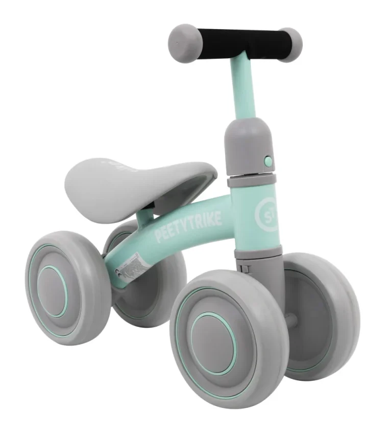 Pettytrike Balansni Bicikl Zeleni 4 Kotača 2