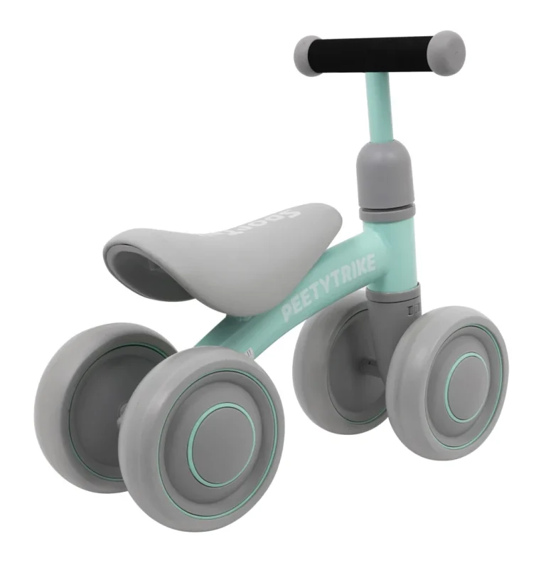 Pettytrike Balansni Bicikl Zeleni 4 Kotača 4