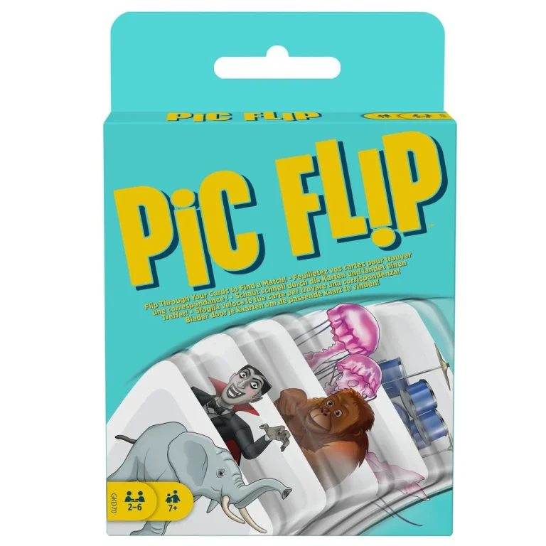 Pic Flip Logička Kartaška Igra Za Djecu 7+. Igra Asocijacija + 110 Slikovnih Kartica 2