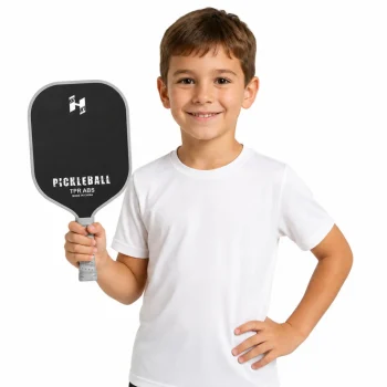Pickleball Set Crno Sivi 2 Reketa I 2 Loptice 2