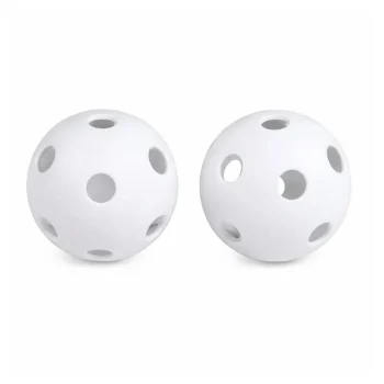 Pickleball Set Crno Sivi 2 Reketa I 2 Loptice 6