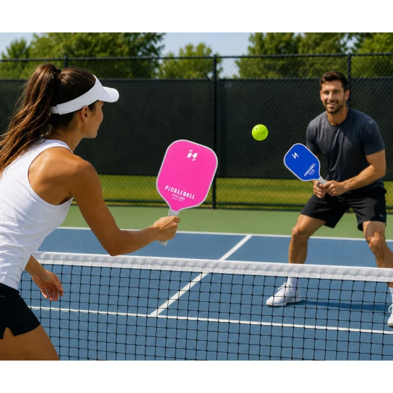 Pickleball Set Ružičasto Plavi 2 Reketa 7