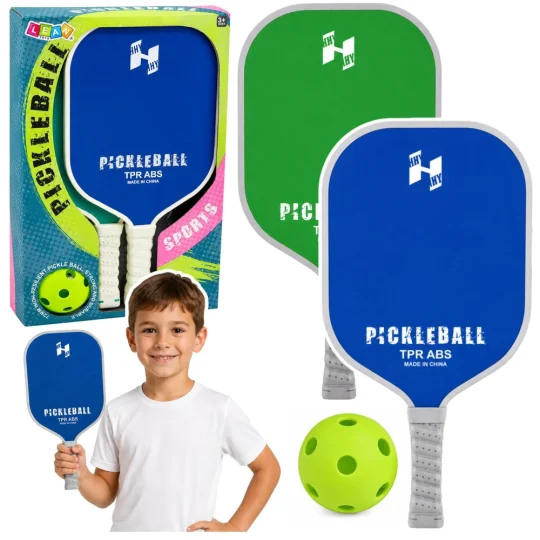 Pickleball Set Zeleno Plavi 2 Reketa 1