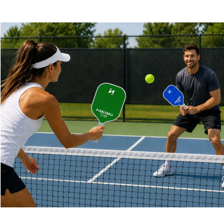 Pickleball Set Zeleno Plavi 2 Reketa 7