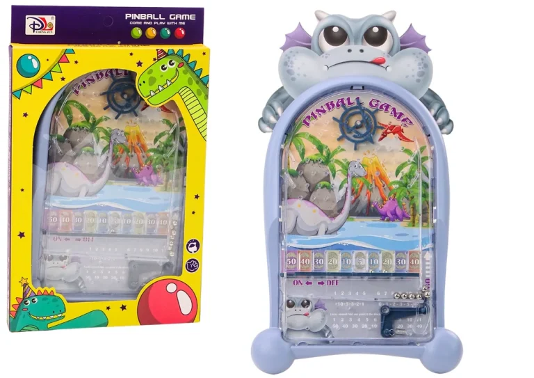 Pinball Arkadna Igra Dinosauri Zmaj Plavi Stalak 1
