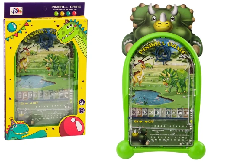 Pinball Arkadna Igra Dinosauri Stoje Zeleno 1