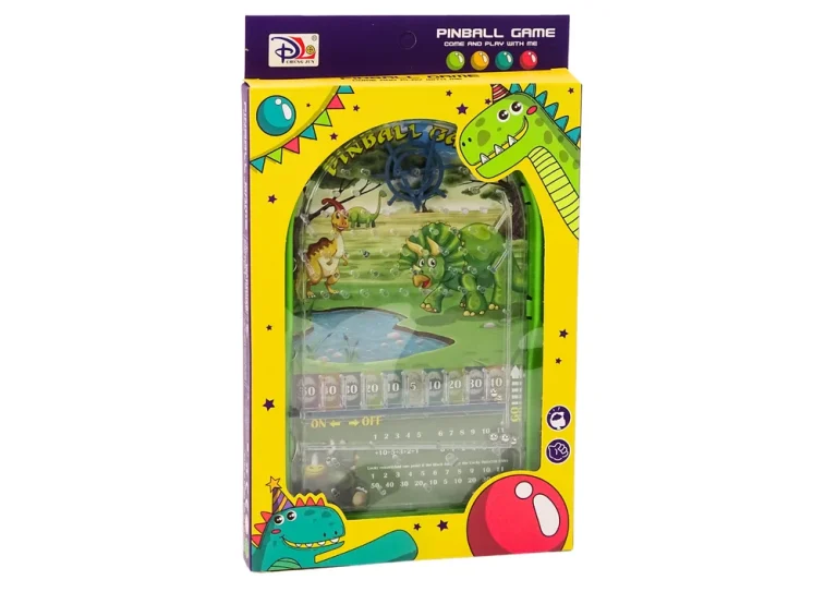 Pinball Arkadna Igra Dinosauri Stoje Zeleno 3