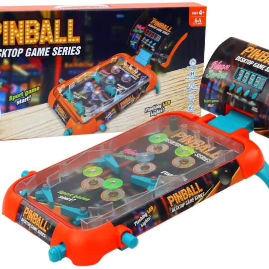 Pinball Arkadna Igra Led Svjetla Zvuci Rezultati, Smeđa, Var. 20501 1