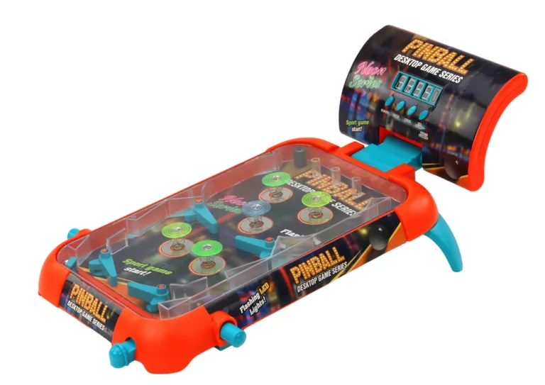 Pinball Arkadna Igra Led Svjetla Zvuci Rezultati, Smeđa, Var. 20501 2
