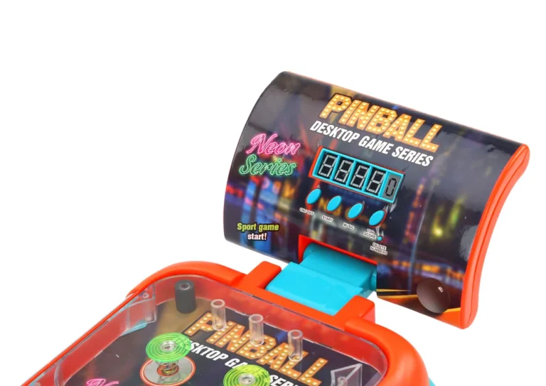 Pinball Arkadna Igra Led Svjetla Zvuci Rezultati, Smeđa, Var. 20501 3
