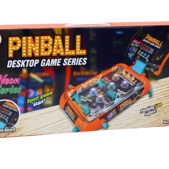 Pinball Arkadna Igra Led Svjetla Zvuci Rezultati, Smeđa, Var. 20501 4