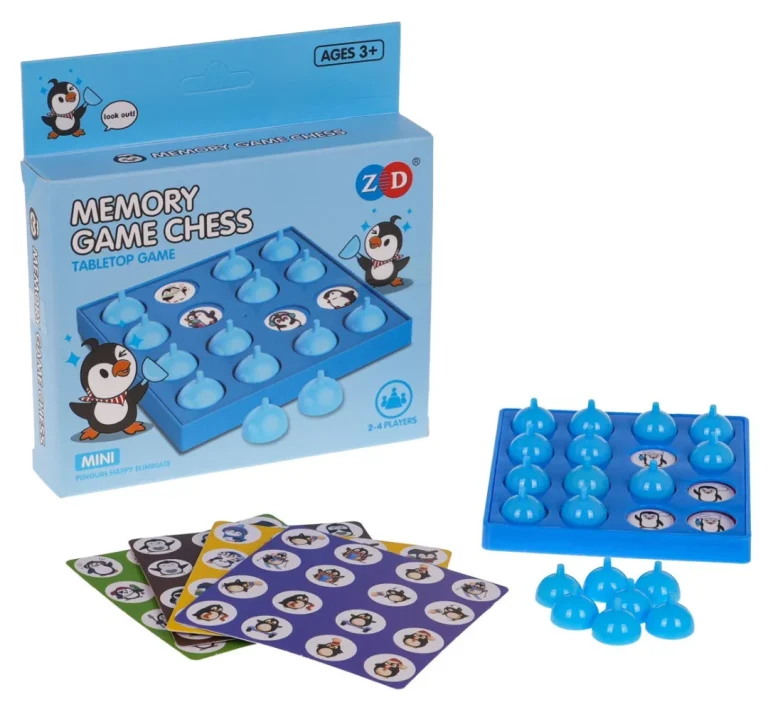 Pingvin Za Pamćenje Puzzle Igra 1