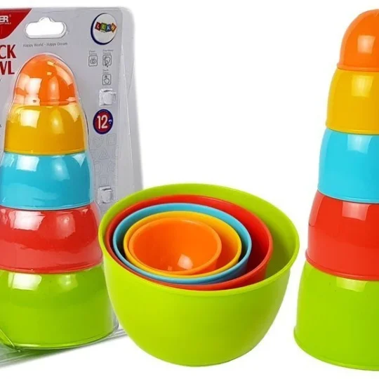 Piramida Zdjelica Za Bebe, 5 Kom 1