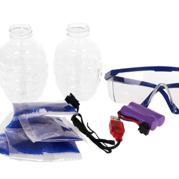 Pištolj Gel Blaster Sivi + Dodaci 7