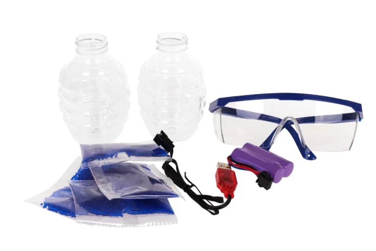 Pištolj Gel Blaster Sivi + Dodaci 7
