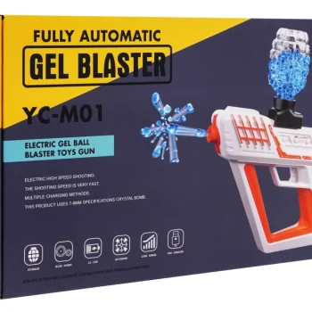 Pištolj Gel Blaster Sivi + Dodaci 8