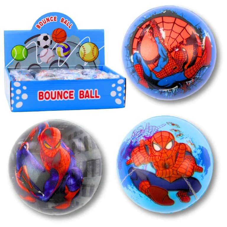 Pjenasta Lopta Za Odskakivanje Superhero Spider 6,5 Cm 1