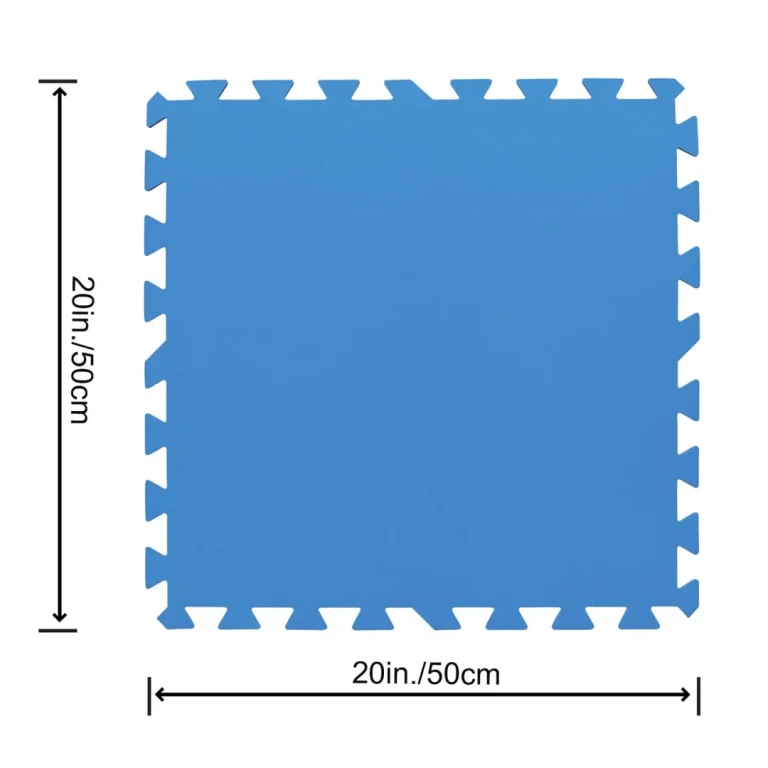 Pjenasta Podloga Za Bazen 50 X 50 Cm 9 Kom Bestway 58220 5