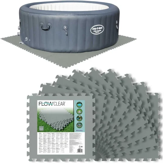Pjenasta Podloga Za Bazen Slagalica 50 X 50 Cm 9 Kom Bestway 58639 1