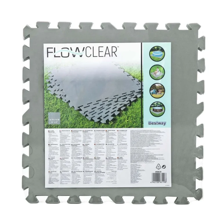Pjenasta Podloga Za Bazen Slagalica 50 X 50 Cm 9 Kom Bestway 58639 6
