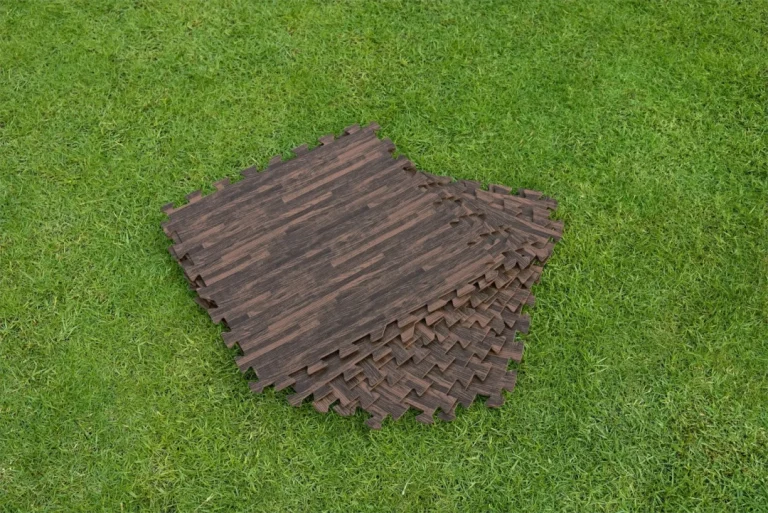 Pjenasta Podloga Za Vrtni Bazen, Imitacija Drveta, 12 Kom., 50x50 Cm, Bestway 8