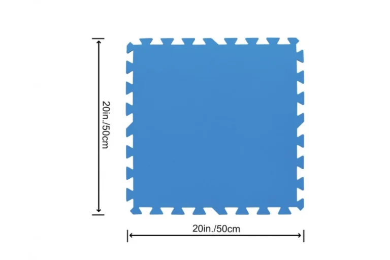 Pjenasta Podloga Za Vrtni Bazen Plava 9 Kom 50x50 Cm Bestway 7