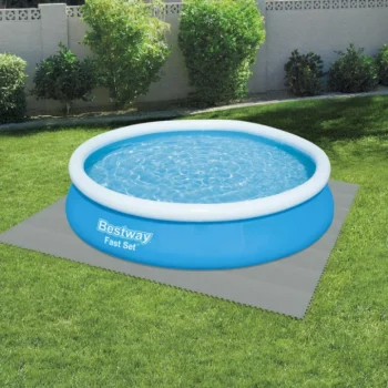 Pjenasta Podloga Za Vrtni Bazen Siva 9 Kom. 50x50 Cm Bestway 5