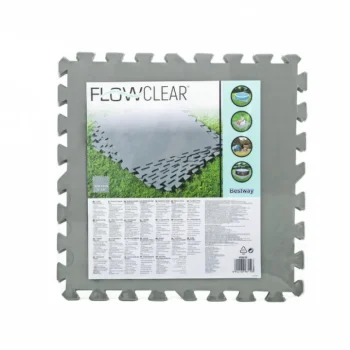 Pjenasta Podloga Za Vrtni Bazen Siva 9 Kom. 50x50 Cm Bestway 9