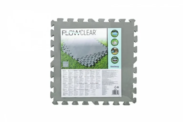 Pjenasta Podloga Za Vrtni Bazen Siva 9 Kom. 50x50 Cm Bestway 9