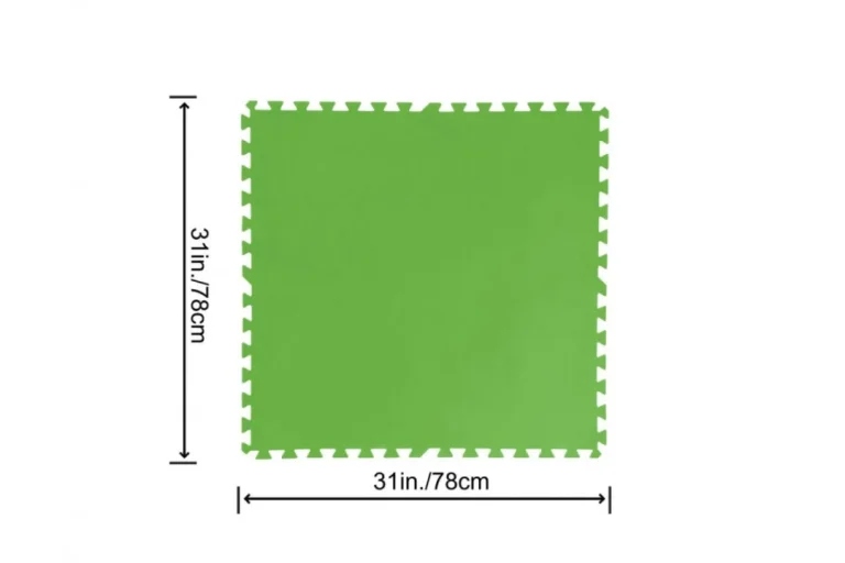 Pjenasta Podloga Za Vrtni Bazen Zelena 9 Kom 78x78 Cm Bestway 1