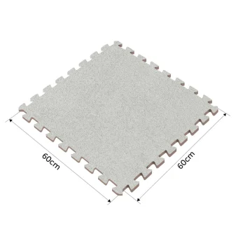 Pjenasta Puzzle Podloga Massido 180 × 120 Cm, 6 Kom, Siva, Var. 650101 8