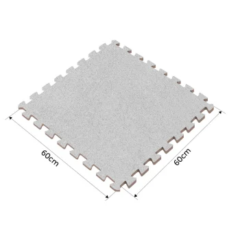 Pjenasta Puzzle Podloga Massido 180 × 120 Cm, 6 Kom, Siva 8