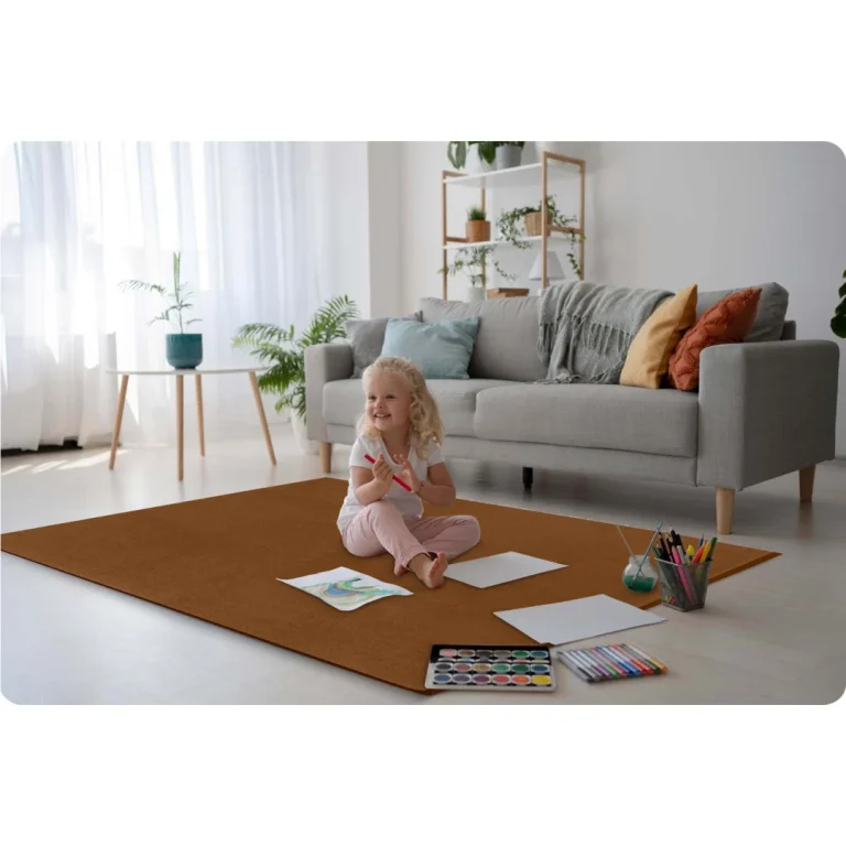 Pjenasta Puzzle Podloga Massido 180 × 120 Cm, 6 Kom, Smeđa 16