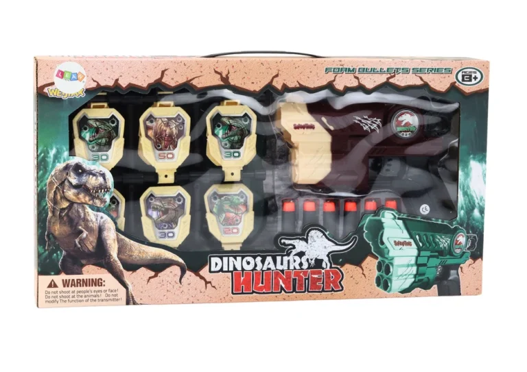 Pjenasti Dinosauri Smeđi Dinosauri Pištolj S Pikadom 3