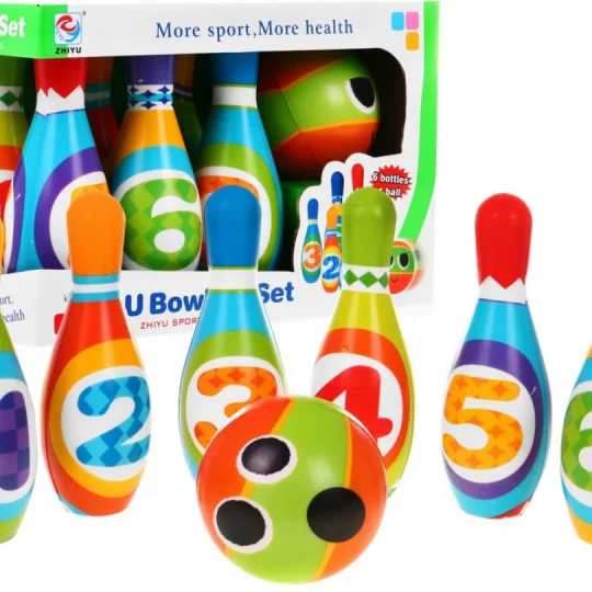 Pjenasti Set Za Kuglanje 6 čunjeva 3+ 1
