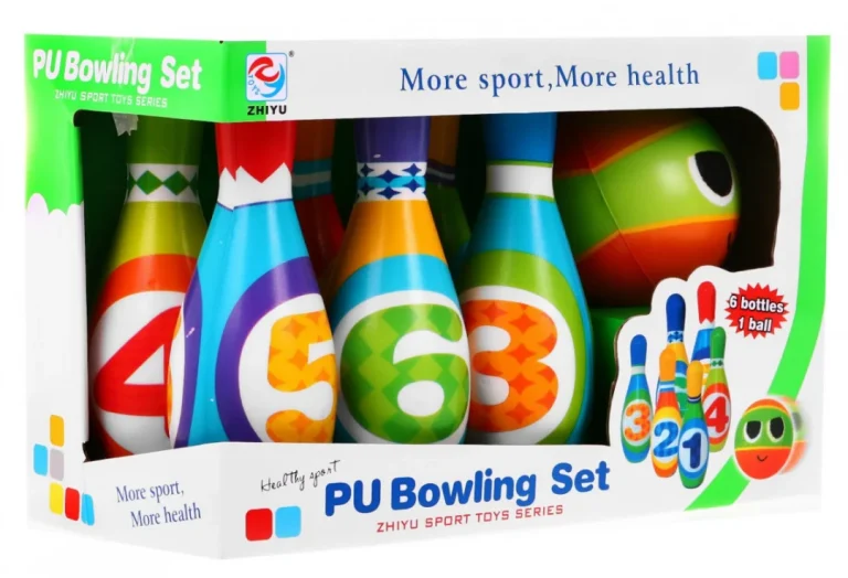 Pjenasti Set Za Kuglanje 6 čunjeva 3+ 3