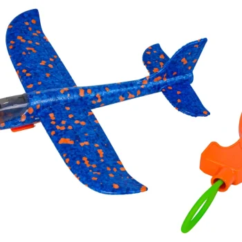 Plavi 2 U 1 Set Aviona S Lanserom 4