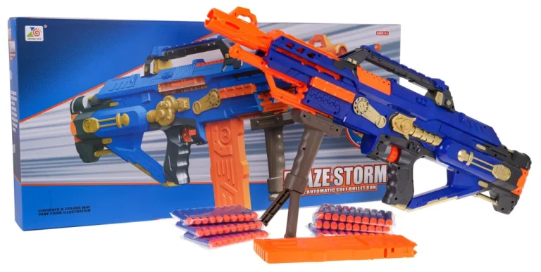 Plavi Mega Blaze Storm Karabin Na Meke Metke 8+ 1