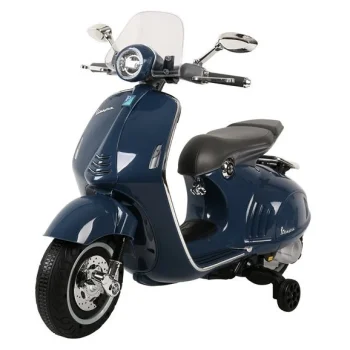 Plavi Električni Skuter Vespa Gts 300 Motor Na Akumulator 2