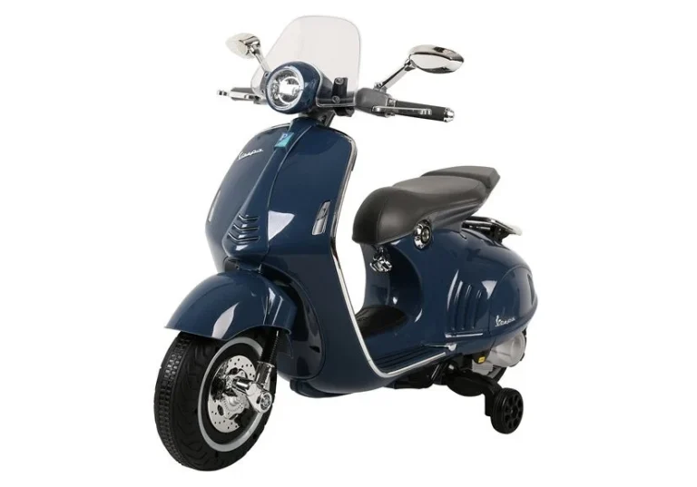 Plavi Električni Skuter Vespa Gts 300 Motor Na Akumulator 2