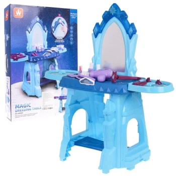 Plavi Toaletni Stolić Za Princeze 3+ 2