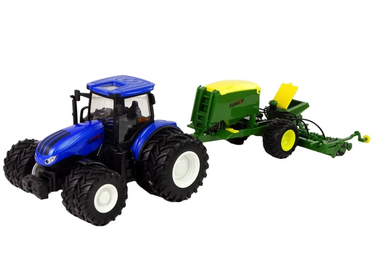 Plavi Traktor S Balirkom 2