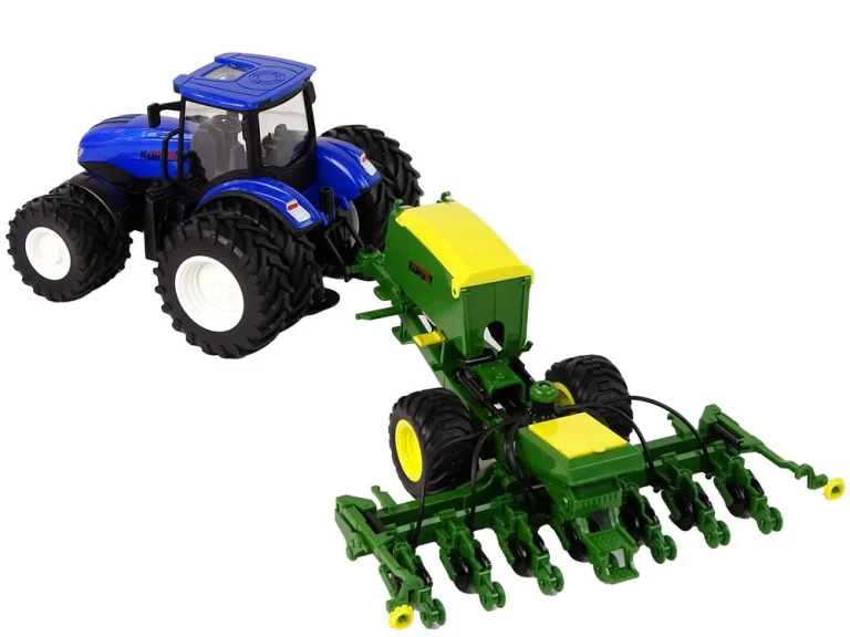 Plavi Traktor S Balirkom 4